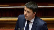Ιταλία: Ψήφο εμπιστοσύνης από τη Γερουσία ζήτησε ο Ρέντσι