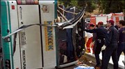Σύγκρουση λεωφορείου του ΚΤΕΛ με νταλίκα - Τουλάχιστον επτά νεκροί