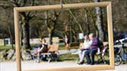 Στιγμές χαλάρωσης σε πάρκο της Γερμανίας