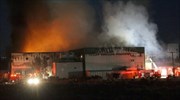 Κρήτη: Πυρκαγιά στις αποθήκες εμπορευμάτων σε εργοστάσιο της Creta Farms