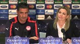 Συνέντευξη Τύπου Μίτσελ πριν από τον αγώνα Μάντσεστερ Γ. - Ολυμπιακός