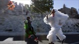 Στιγμιότυπο από τον μαραθώνιο της Ιερουσαλήμ
