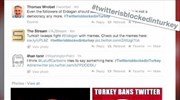 Τουρκία: Μηνύματα στο twitter παρά το μπλοκάρισμα