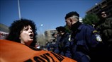 Διαμαρτυρία κατά της διαθεσιμότητας στην παρέλαση της Θεσσαλονίκης
