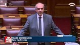Αντιπαράθεση Β. Μεϊμαράκη - Δ. Παπαδημούλη στη Βουλή