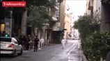 Έκρηξη παγιδευμένου αυτοκινήτου έξω από την Τράπεζα της Ελλάδας
