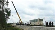 Κίνα: Οκτώ μαθητές νεκροί σε ανατροπή λεωφορείου