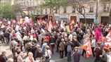 Παρίσι: Ο Αλέξης Τσίπρας στη διαδήλωση κατά της λιτότητας