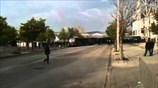 Πετροπόλεμος και χημικά πριν τον αγώνα ΠΑΟΚ - Ολυμπιακός