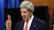 Κέρι: «Καθεστώς απαρτχάιντ θα κινδύνευε να γίνει το Ισραήλ χωρίς λύση δύο κρατών»