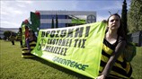 Διαμαρτυρία ακτιβιστών της Greenpeace στην Αθήνα