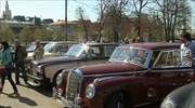 Αυτοκίνητα αντίκες στους δρόμους της Μόσχας