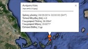 Σεισμός 4,3 Ρίχτερ βορειοανατολικά της Αλοννήσου