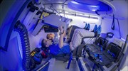Το εσωτερικό του διαστημοπλοίου της Boeing