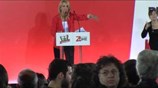 H Ρένα Δούρου στη προεκλογική συγκέντρωση της Κοτζιά