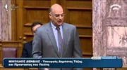 Ν. Δένδιας: Θα έχουμε μία δύσκολη χρονιά στον τομέα της πυρόσβεσης