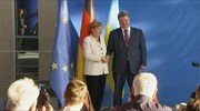 Γερμανία: Συνάντηση Μέρκελ - Ποροσένκο