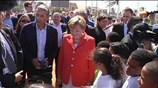 Σαρωτική νίκη της Γερμανίας στο Μουντιάλ παρουσία της Άνγκελα Μέρκελ