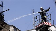 Πυρκαγιά σε εργοστάσιο στο Μενίδι