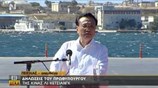 Δηλώσεις Αντ. Σαμαρά - Κετσιάνγκ από το λιμάνι του Πειραιά