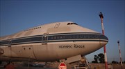 Αεροπλάνο της Ολυμπιακής στις εγκαταστάσεις του Ελληνικού
