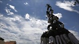 Ανθρώπινη πυραμίδα στην Ισπανία