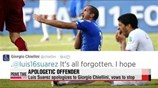 Συγγνώμη Σουάρες σε Κελίνι και κοινό