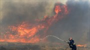 Σε εξέλιξη φωτιά σε περιοχή της Ζακύνθου