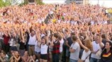 Γερμανία: Πανηγυρισμοί για την πρόκριση στον ημιτελικό του Μουντιάλ