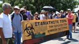 Χανιά: Διαμαρτυρία κατά της καταστροφής των χημικών της Συρίας