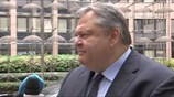 Δήλωση Ευ. Βενιζέλου κατά την άφιξή του στις Βρυξέλλες