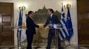 Αντ. Σαμαράς: Θα συνεχίσουμε μέχρι τέλους τον κοινό μας αγώνα με την Κύπρο