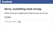 Προβλήματα στη λειτουργία του Facebook