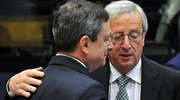 «Εποικοδομητική» η συνάντηση Ντράγκι - Γιούνκερ