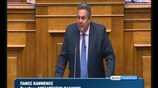 Ομιλία του Πάνου Καμμένου στην Βουλή για το πολυνομοσχέδιο