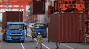 Ιαπωνία: Αύξηση 3,9% των εξαγωγών τον Ιούλιο