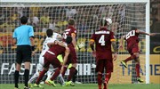 Ήττα της ΑΕΚ στο φιλικό από τη Ρόμα με 2-1