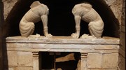 Αποκαλύπτεται σταδιακά η είσοδος του ταφικού μνημείου της Αμφίπολης