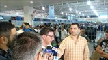 Δηλώσεις Φ. Κατσικάρη πριν την αναχώρηση για την Ισπανία