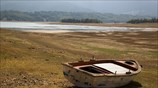 Πτώση της στάθμης των νερών στη λίμνη Πλαστήρα