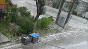 Χαλαζόπτωση, κεραυνοί και ισχυροί άνεμοι στα Ιωάννινα