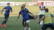 Πρώτη προπόνηση για Εθνική με Ρανιέρι