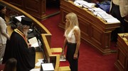 Στα βουλευτικά έδρανα της Ν.Δ. η Μ. Σταυρινούδη Σόδη