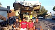 Ice Bucket Challenge με… μπουλντόζα στο Ηράκλειο Κρήτης