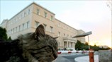 Στιγμιότυπο από το κέντρο της Αθήνας