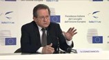 Συνέντευξη Τύπου Ecofin - Βίτορ Κονστάνσιο