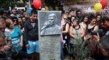 Aποκαλυπτήρια του μνημείου του Παύλου Φύσσα