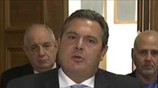 Δήλωση Π. Καμμένου για τη συνάντηση Μέρκελ - Σαμαρά