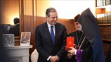 Συνάντηση Α. Σαμαρά με τον Πατριάρχη Αρμενίας Αράμ
