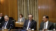 Σε εξέλιξη η συνάντηση Αντ. Σαμαρά -  Ευ. Βενιζέλου παρουσία του Γκ. Χαρδούβελη